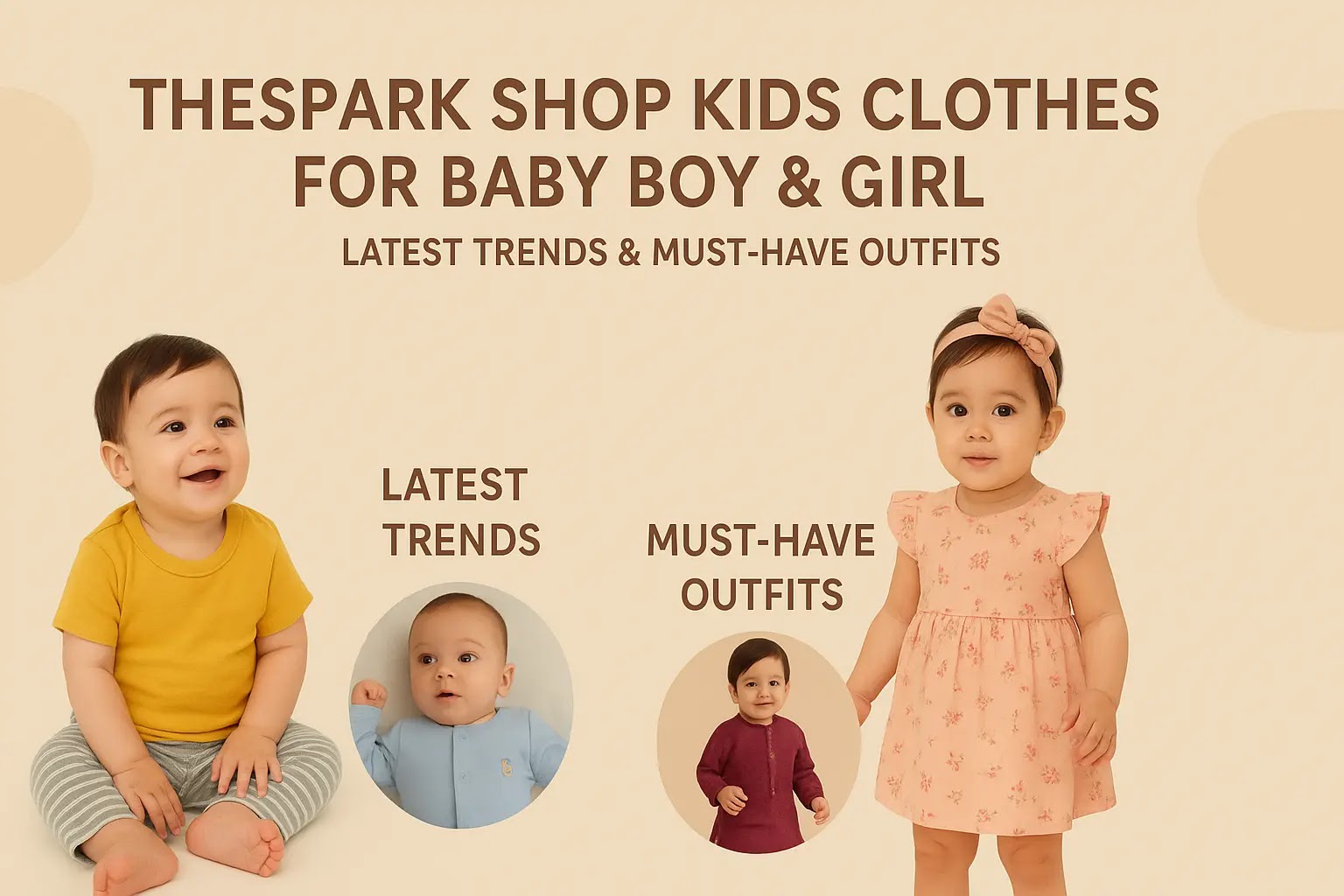 TheSpark Shop Kids Clothes for Baby Boy & Girl