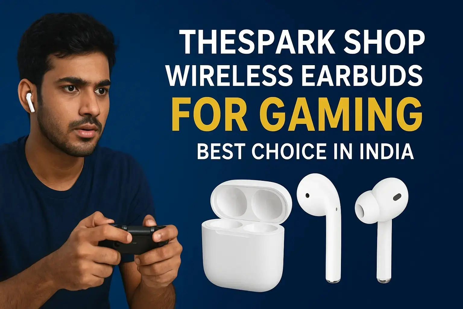 TheSpark Shop Wireless Earbuds for Gaming
