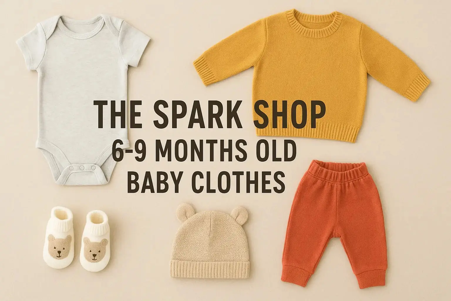 The Spark Shop 6-9 Months Old Baby Clothes