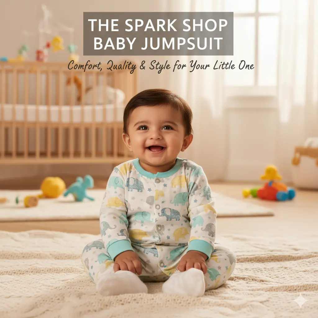 the spark shop baby jumpsuit