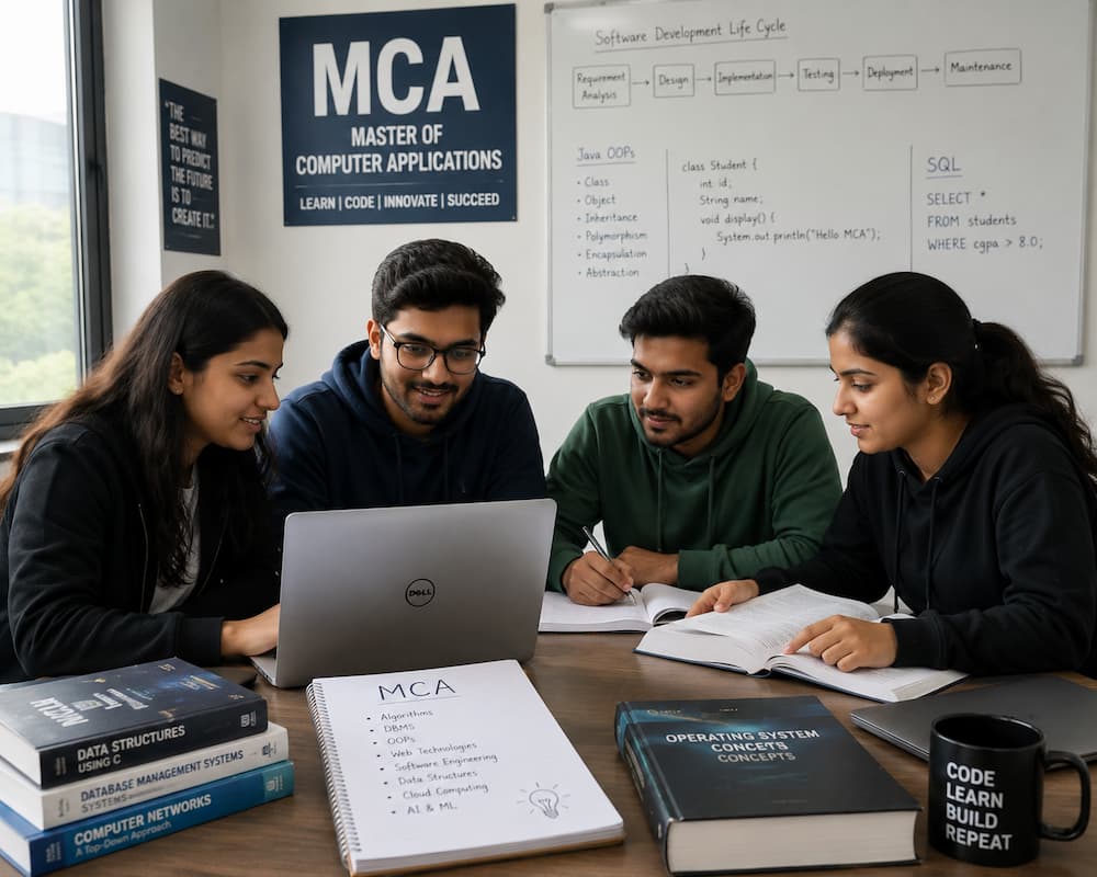 Best Online MCA Degree With Real-World Business Projects