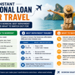 Instant personal loan for travel: how much to borrow, best repayment tenure, and what to watch out for