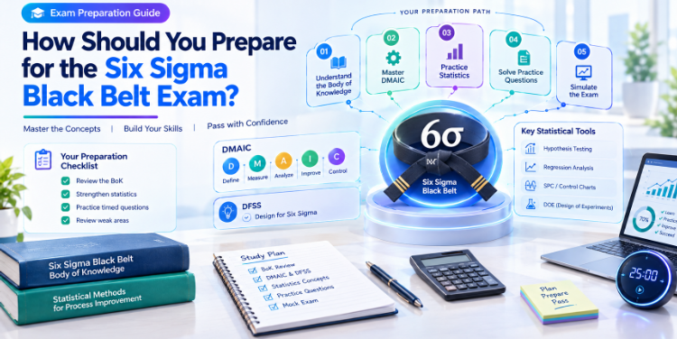 How Should You Prepare for the Six Sigma Black Belt Exam?